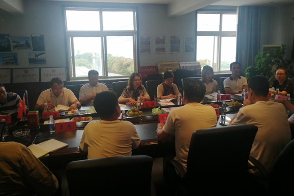 遼寧省環(huán)境保護(hù)產(chǎn)業(yè)協(xié)會(huì)赴我司考察 遼寧省環(huán)境保護(hù)產(chǎn)業(yè)協(xié)會(huì)赴我司考察